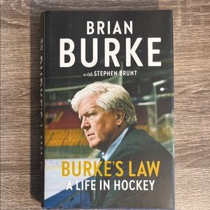 Burke's Law: A Life in Hockey Book